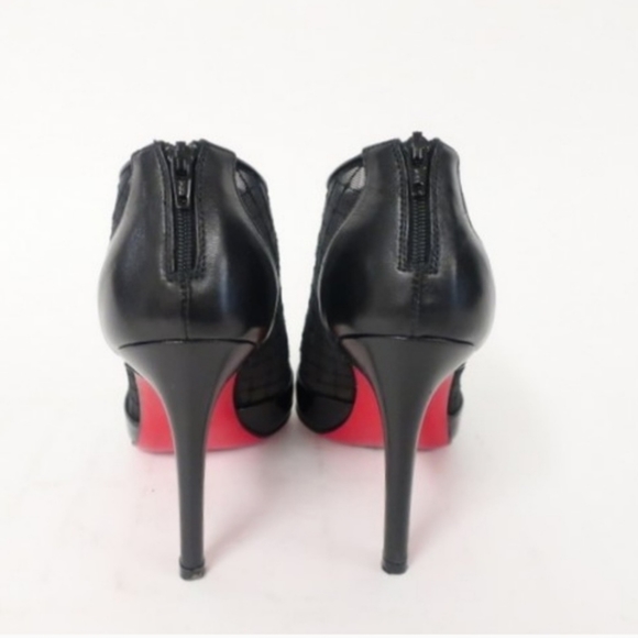 Christian Louboutin Fillette Patent/Mesh Pumps size 35 - Picture 2 of 8